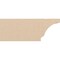 Ekena Millwork 6in. W x 6in. H x 16in. L Moab Woodgrain TimberThane Rafter Tail, Primed Tan RFTUR06X06X16MOARCPR - alternate 3